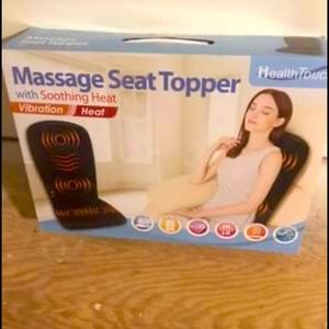 Massage seat topper
